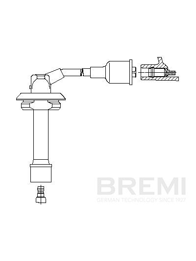 Провод зажигания BREMI 3A4357