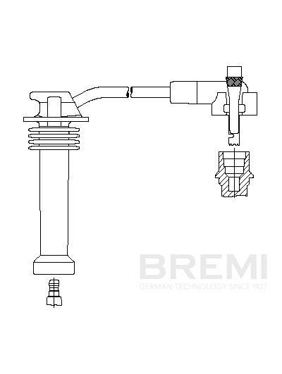 Провод зажигания BREMI 81330