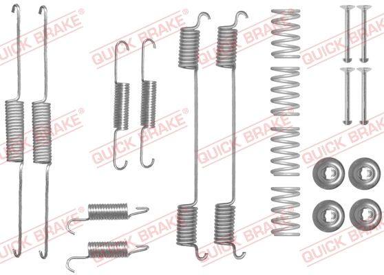 Комплектующие, тормозная колодка QUICK BRAKE 1050861