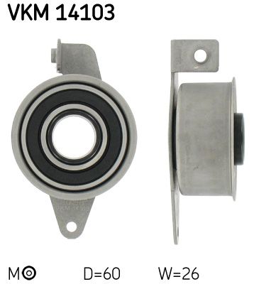 Натяжной ролик, ремень ГРМ SKF VKM14103