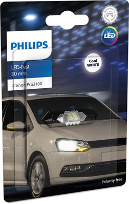 Лампа накаливания, фонарь освещения номерного знака PHILIPS 11860CU31B1
