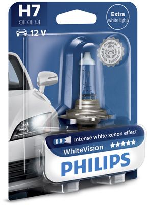 Лампа накаливания, фара дальнего света PHILIPS 12972WHVB1