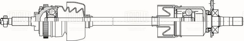 Приводной вал TRIALLI AR856