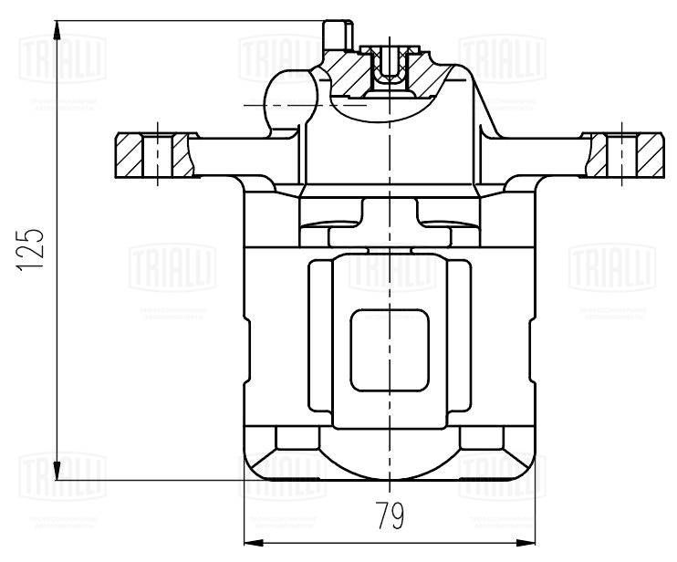 Тормозной суппорт TRIALLI CF201901