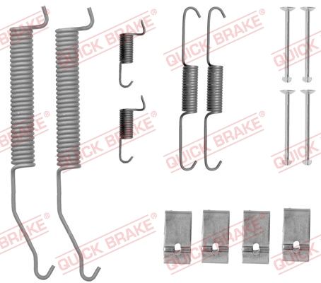 Комплектующие, тормозная колодка QUICK BRAKE 1050812