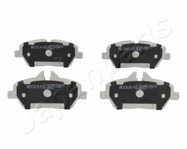 Комплект тормозных колодок, дисковый тормоз JAPANPARTS PA0108AF