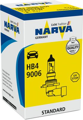 Лампа накаливания, фара дальнего света NARVA 480063000