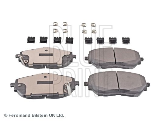Комплект тормозных колодок, дисковый тормоз BLUE LINE ADT342223