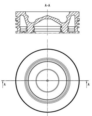 Поршень MAHLE 061PI00139000