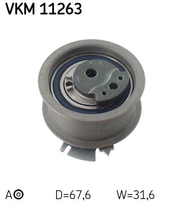 Натяжной ролик, ремень ГРМ SKF VKM11263