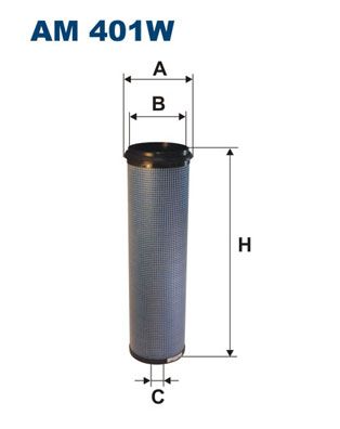 Фильтр добавочного воздуха FILTRON AM401W