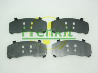 Противоскрипная пластина, тормозные колодки(задняя пластина) FRENKIT 940078