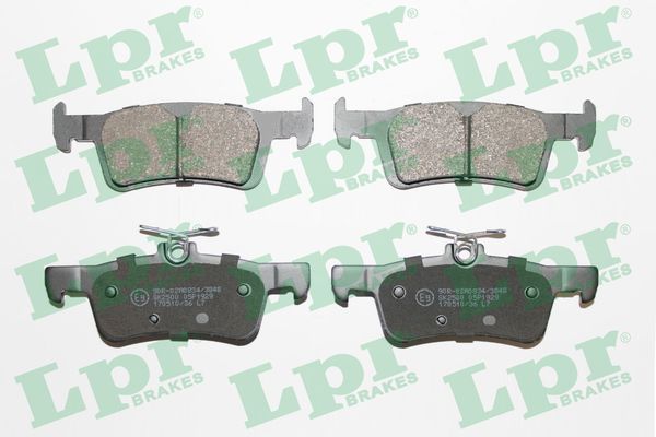 Комплект тормозных колодок, дисковый тормоз LPR 05P1929