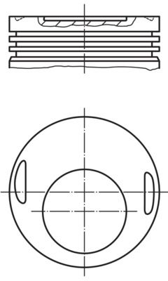 Поршень MAHLE 0027000