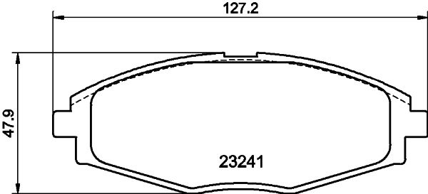 Комплект тормозных колодок, дисковый тормоз PAGID 8DB355017021