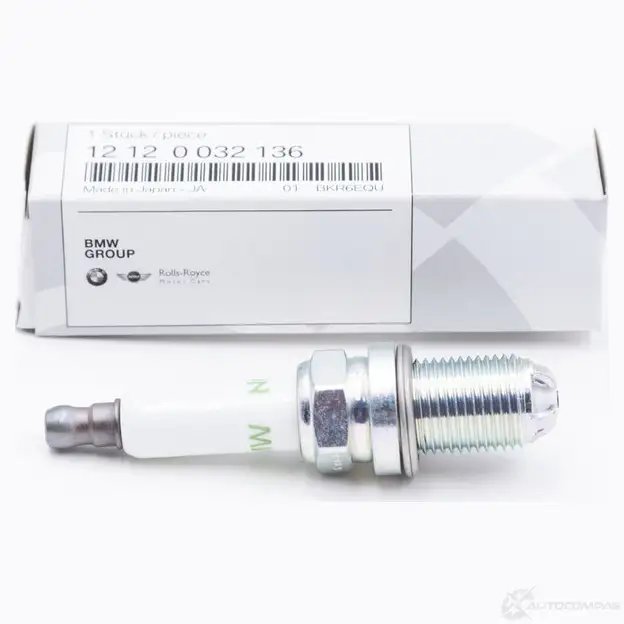 Свеча зажигания NGK BKR6EQU
 BMW 12120032136