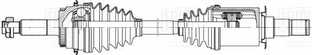 Приводной вал TRIALLI AR1650