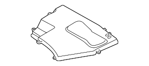 Крышка отсека управляющей электроники
 BMW 12907520899
