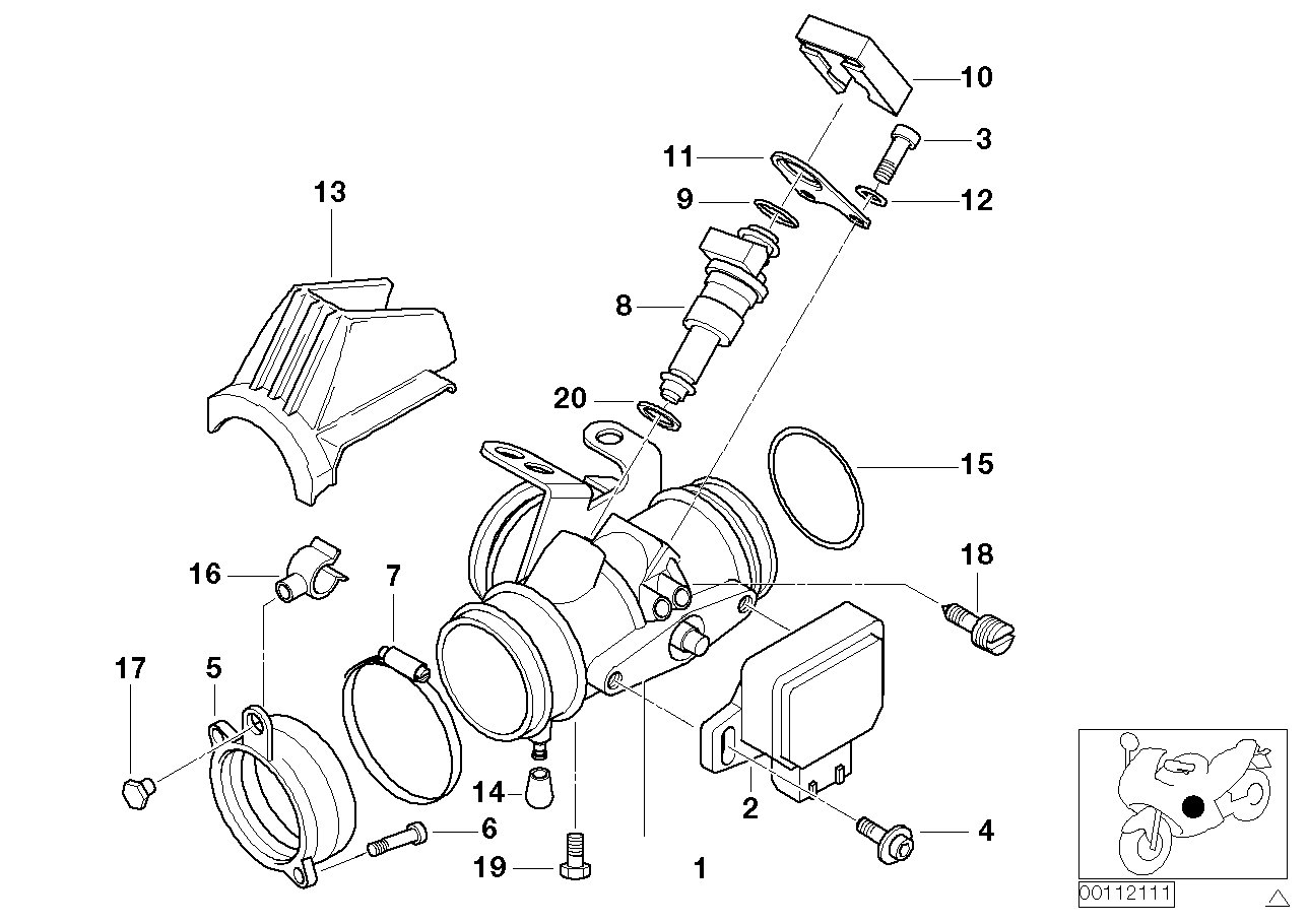 Уплотнительное кольцо
 BMW 13642351881