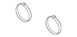 Хомут крепления шланга
 BMW 13717594395