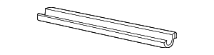 Резиновая планка L=621MM
 BMW 17111737713