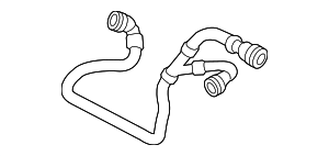 Шланг системы охлаждения
 BMW 17127619686