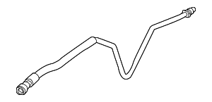 Трубопровод маслян. радиатора возврат A5S 360R
 BMW 17224461168