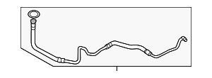Трубопровод маслян. радиатора возврат
 BMW 17227590614
