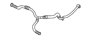 Leitung Rьcklauf Motorцlkьhler-Motor
 BMW 17227952926