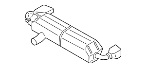 Nachschalldдmpfer Mit Abgasklappe
 BMW 18308652318