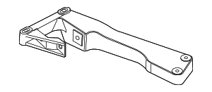 Опорная балка коробки передач
 BMW 22116769281