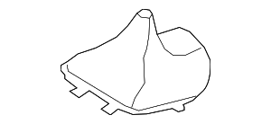 Крышка рычага селектора кожа Nasca SCHWARZ
 BMW 25167570530