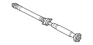карданный вал Зд L=1319MM
 BMW 26107589801