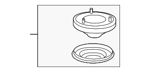 Верхняя опора амортизационной стойки
 BMW 31302283650