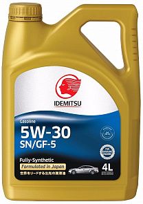 IDEMITSU 5W-30 SN/GF-5 4 л. IDEMITSU 30011328746