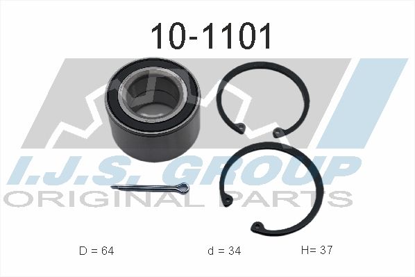Комплект подшипника ступицы колеса IJS 101101