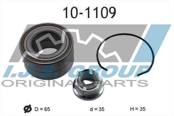 Комплект подшипника ступицы колеса IJS 101109