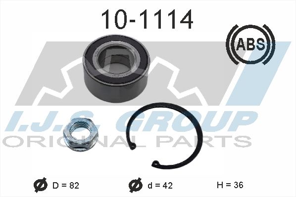 Комплект подшипника ступицы колеса IJS 101114