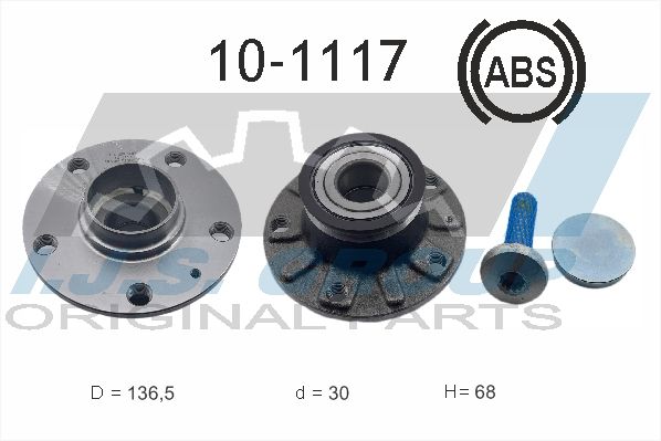 Комплект подшипника ступицы колеса IJS 101117
