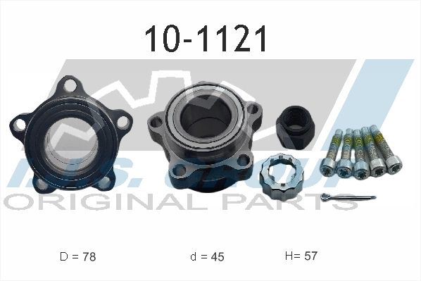 Комплект подшипника ступицы колеса IJS 101121