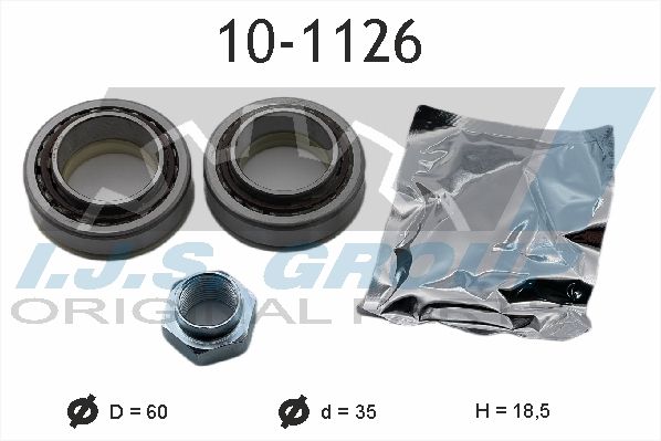 Комплект подшипника ступицы колеса IJS 101126
