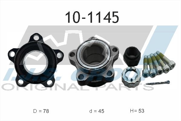 Комплект подшипника ступицы колеса IJS 101145