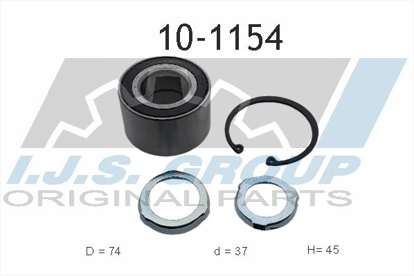 Комплект подшипника ступицы колеса IJS 101154