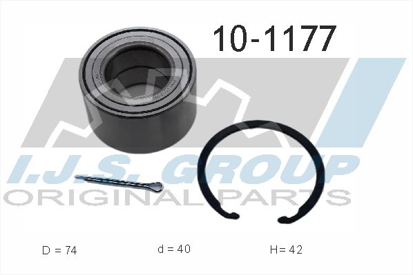 Комплект подшипника ступицы колеса IJS 101177