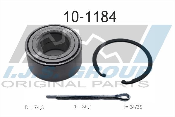 Комплект подшипника ступицы колеса IJS 101184