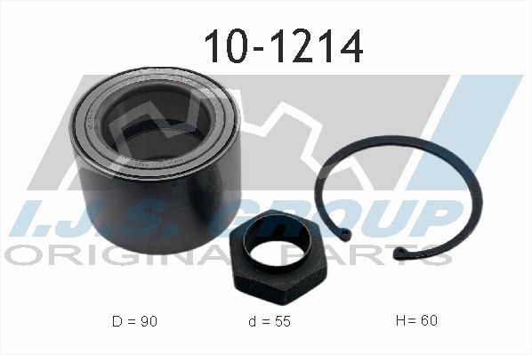 Комплект подшипника ступицы колеса IJS 101214