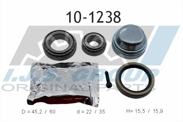 Комплект подшипника ступицы колеса IJS 101238
