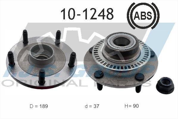 Комплект подшипника ступицы колеса IJS 101248