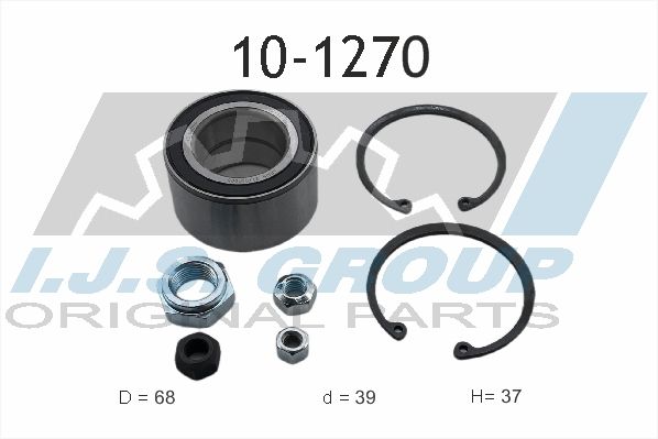 Комплект подшипника ступицы колеса IJS 101270