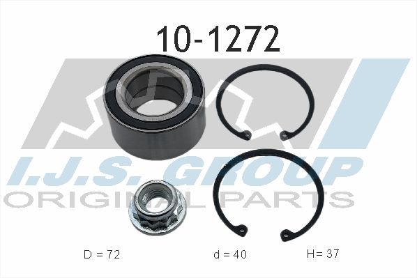 Комплект подшипника ступицы колеса IJS 101272